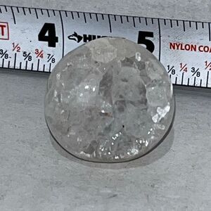 Faceted Natural Crystal Geode Brass Base and Screw Drawer Pulls Cabinet Knob